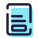 문서 바닥 글 icon