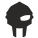 外部角斗士头盔平面图标 inmotus 设计 icon