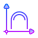 Histogramme de distribution normale icon