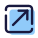 Link externo com quadrado icon