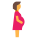 妊娠中の横から見た図 icon