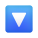 Abwärts-Taste-Emoji icon