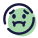 吐き気のある顔のアイコン icon