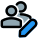 Editing the information of group messenger list chat box icon