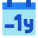 マイナス1年 icon