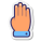 cuatro-dedos-piel-tipo-1 icon
