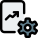 external-settings-cogwheel-logotype-with-a-line-graph-business-filled-tal-revivo icon
