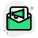 Annoucment or ads on junk mail list icon