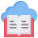 Book data cloud icon