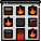 brûlure-externe-pompier-justicon-linéaire-couleur-justicon icon