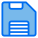 interface de sauvegarde externe-a2-creatype-blue-field-colourcreatype icon