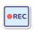 Registrare video icon