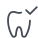 Tooth Checked icon