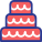 Birthday cake icon