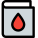 关于血液及其类型的外部信息和研究书籍在白色背景充满血液的塔尔维沃上隔离 icon