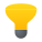 Lâmpada refletora icon