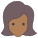 User Female Skin Type 6 icon
