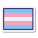 drapeau transgenre icon