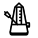 Metronome icon