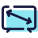 TV widescreen icon