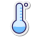 Thermometer-Viertel icon