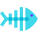 Scheletro di pesce icon