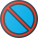 No Stopping icon