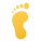 Footsteps icon