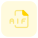 An AIF file is an audio file created using the Audio Interchange File Format (AIFF) icon
