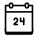 カレンダー24 icon