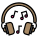 Headphones icon