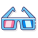 3d Glasses icon