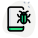 Programming bug in smartphone application and software icon