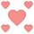 corazones pequeños icon