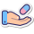 Hand With a Pill icon