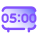 05:00 icon