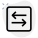Arrows in opposite direction isolated on a white background icon