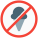 Ice creams are not allowed inside a laundry service room icon
