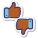 Thumbs Up Down Skin Type 3 icon