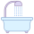 Banheira e chuveiro icon