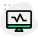 Use of a computer to generate an ECG result icon