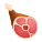 骨付き肉の絵文字 icon