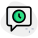 Online phone chat message archive past log icon