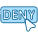 Deny icon