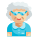Grandmother icon