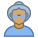 人-老人-女性-皮肤类型-5 icon