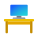 책상에 PC icon