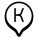 Marker K icon