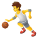 Person-hüpfender-Ball icon