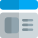 Blank ID format template with header layout icon
